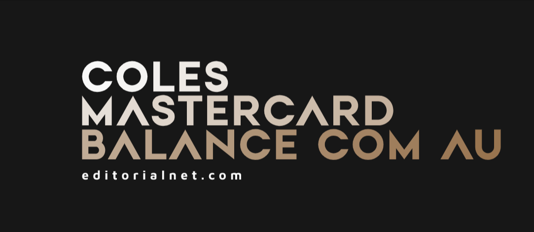 coles mastercard balance checker